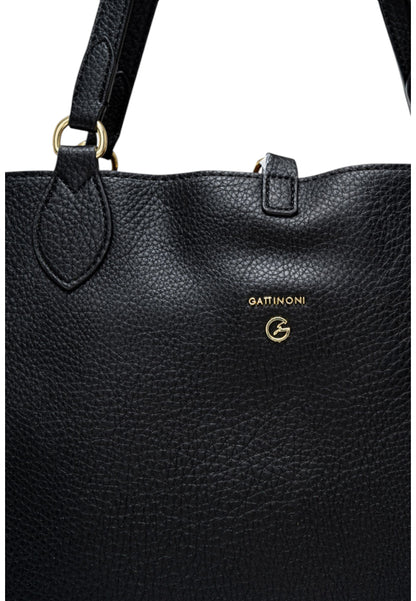 Borsa A Spalla Donna Gattinoni Small Double Handle Planetarium Reversibile BIGP58171WVW