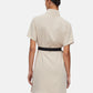 Vestito Corto Donna Liu Jo Tessuto Navetta Tinta Unita Eco Line TA6020TS923