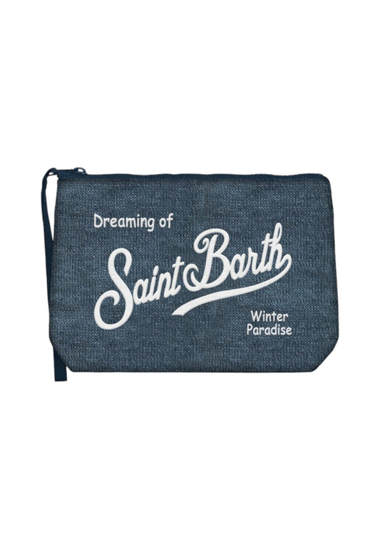 Pochette  Unisex Mc2 Saint Barth Embroidery Aline Wool ALI0022