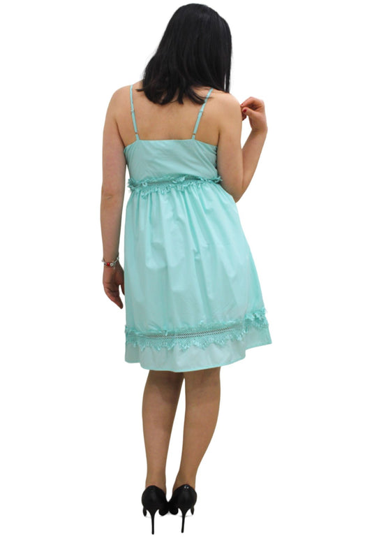 Vestito Corto Donna White Wise   WW28222