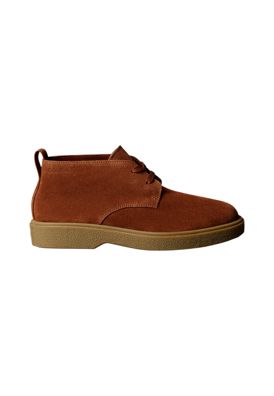 Stivaletti Polacchini Uomo Calvin klein  Text Rubber Desert HM0HM01978