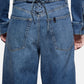 Jeans Wide Leg Donna Liu Jo Baggy Con Stringhe Liu Jo feat ELODIE UA6510D0400
