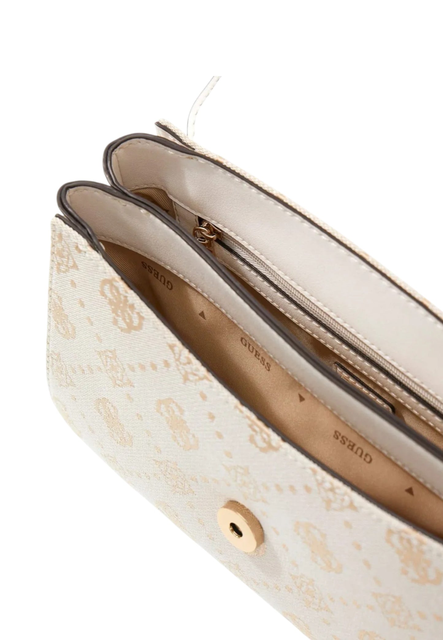Borsa A Mano Donna Guess Top Handle Flap Melinda Logo HWJP9902200
