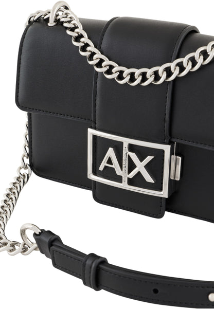 Borsa A Tracolla Donna Armani Exchange Piccola Con Logo In Metallo  XW000071AF12039
