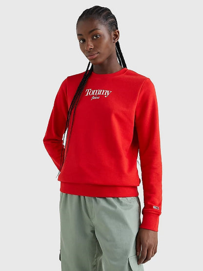 Felpa A Girocollo Donna Tommy Jeans   DW0DW13574