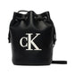 Borsa A Tracolla Donna Calvin klein Small Bucket Bag Bold Ck LV04F3640G