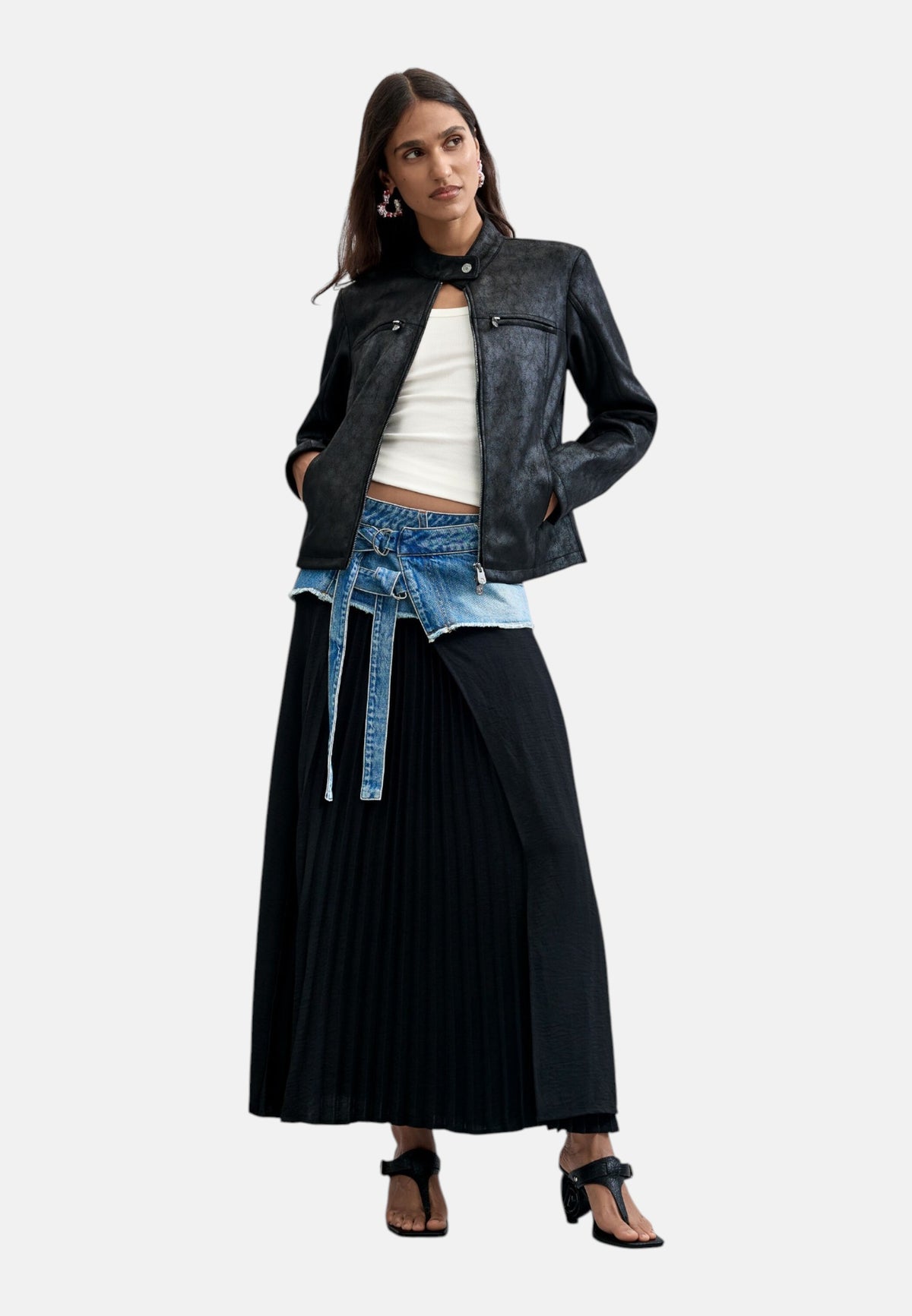 Cappotto  Donna Desigual  Chaq Bikercy 26WWEW09