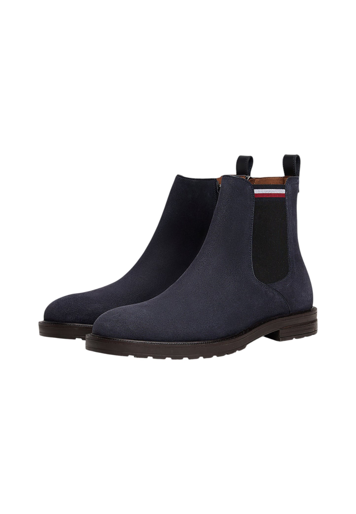 Stivaletti Chelsea Uomo Tommy Hilfiger  Cleated Hilfiger Suede FM0FM05560