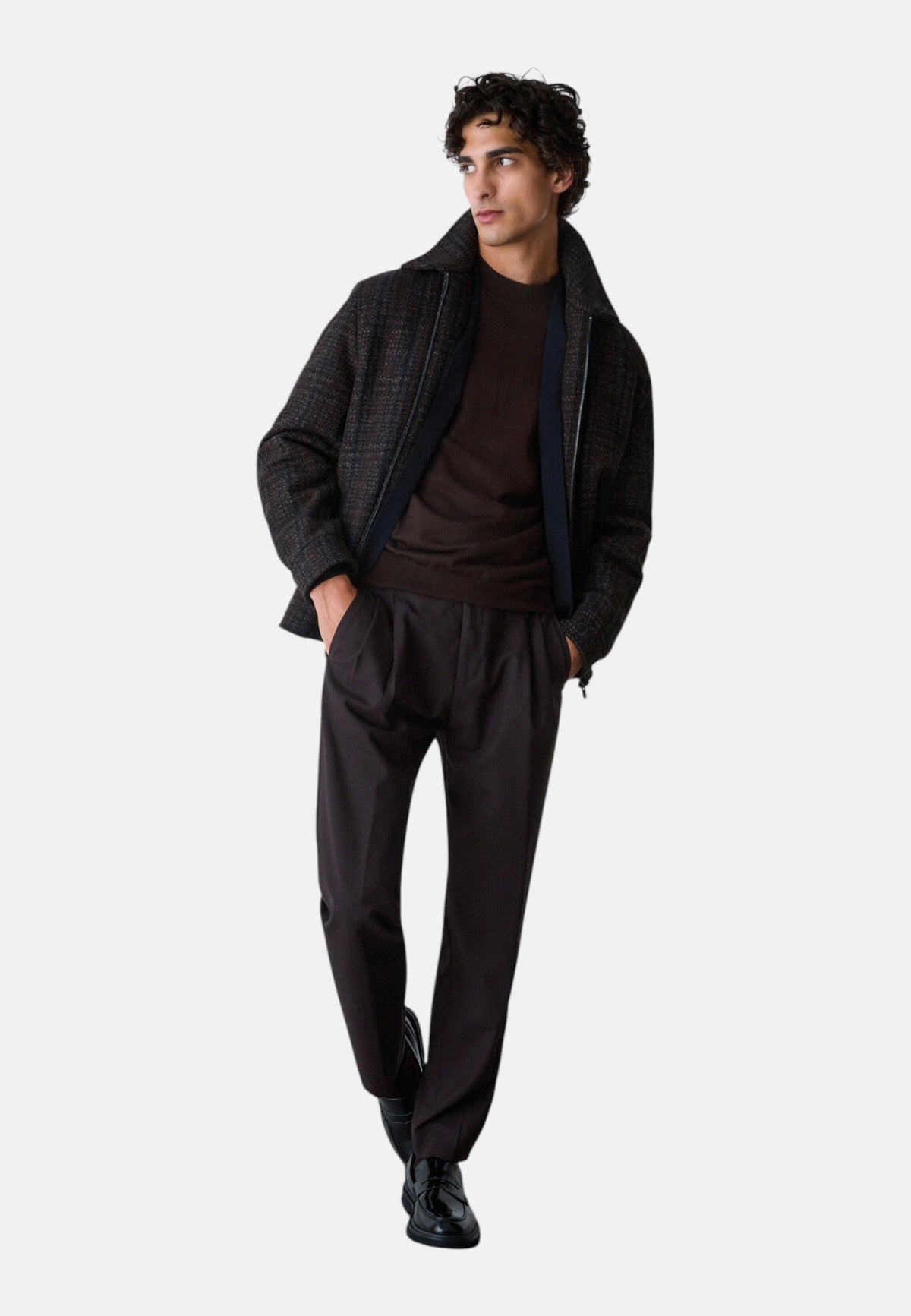 Pantaloni Tapered Fit Uomo Liu Jo Sartoriale Con Pinces Atlanta QF6003T219A