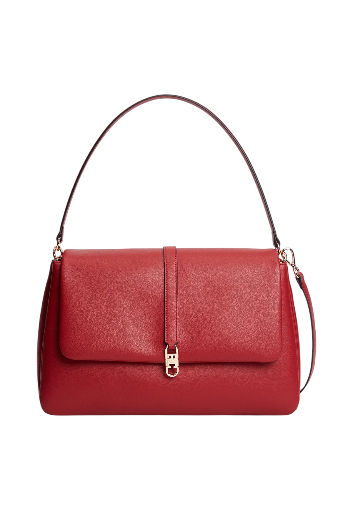Borsa A Spalla Donna Tommy Hilfiger Satchel Th Libre AW0AW19197