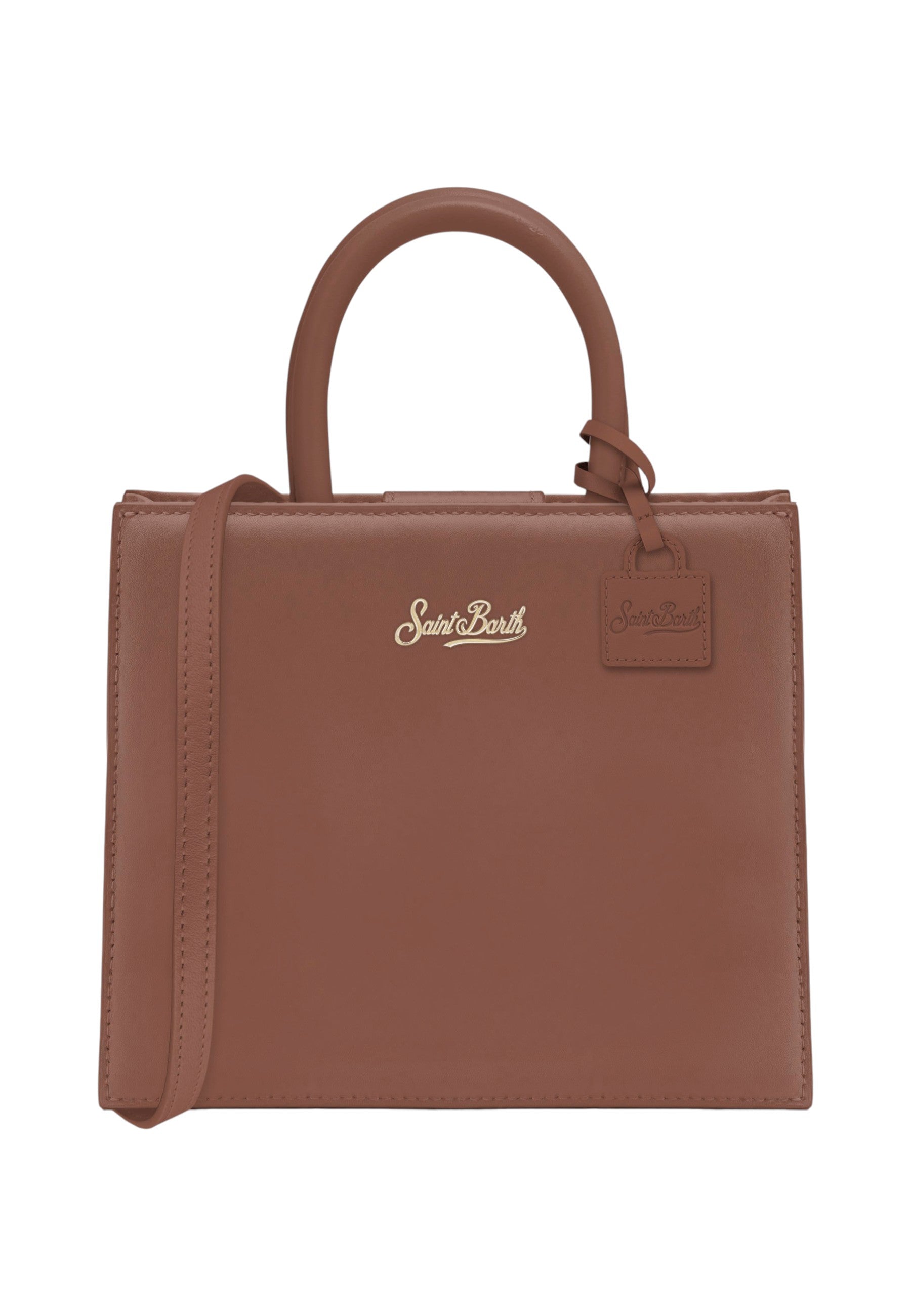 Borsa A Mano Donna Mc2 Saint Barth Leather Shop Bag Midi SHBM0001