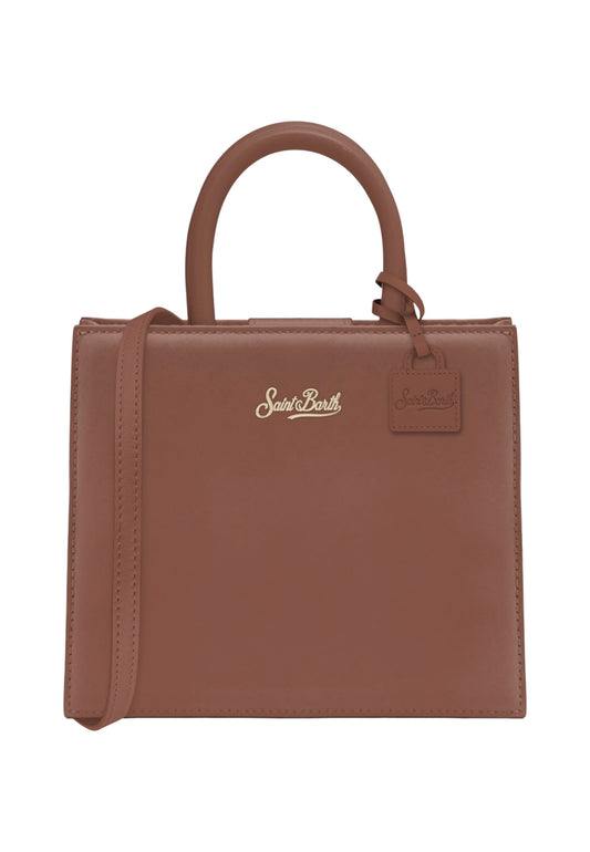 Borsa A Mano Donna Mc2 Saint Barth Leather Shop Bag Midi SHBM0001