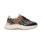 Sneakers Basse Donna Liu Jo In Pelle Con Inserti Animalier E Platform Stardust 01 BF6029TX549