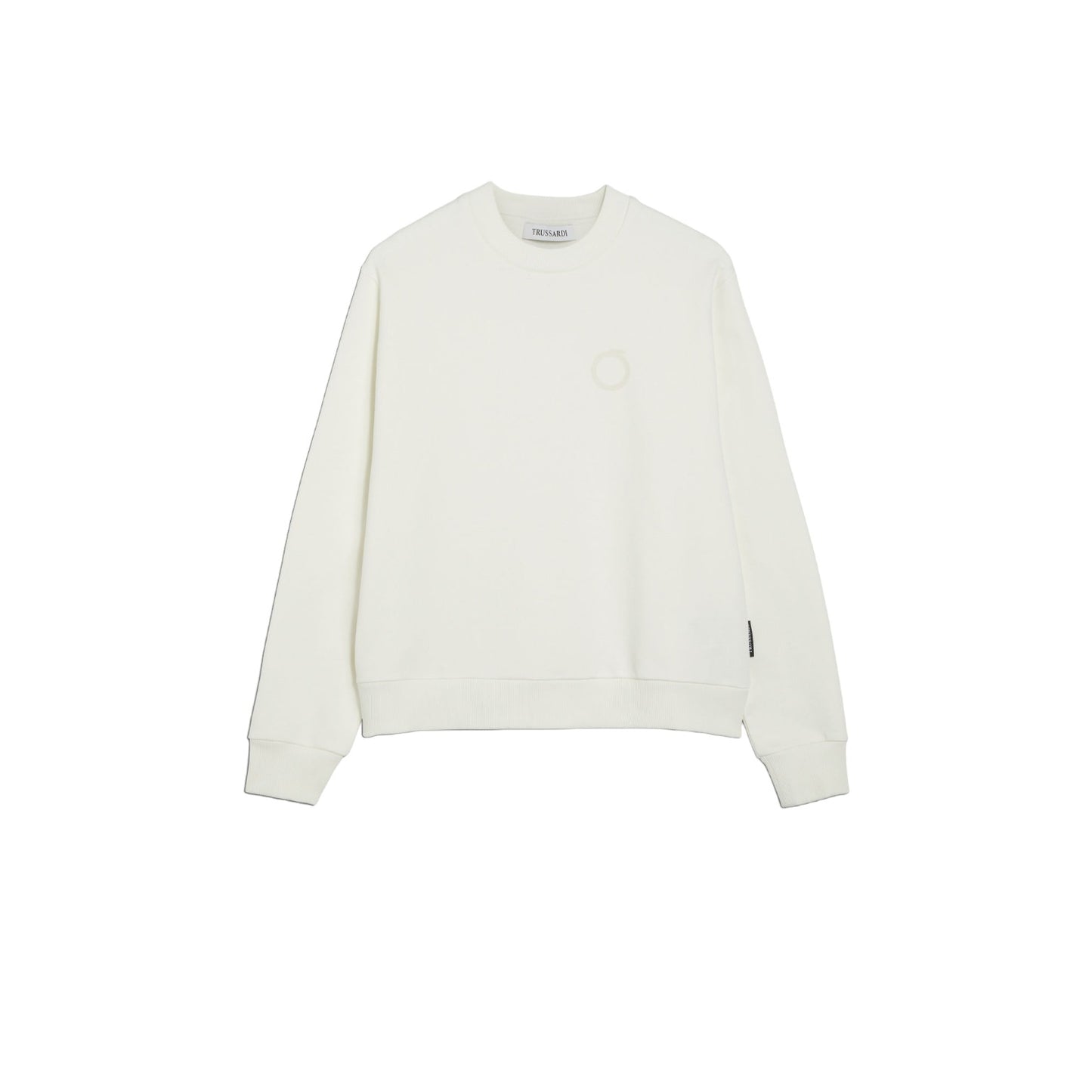 Felpa A Girocollo Donna Trussardi  Small Greyhound Print Cotton Fleece Medium Weight 56F00250-1T006303