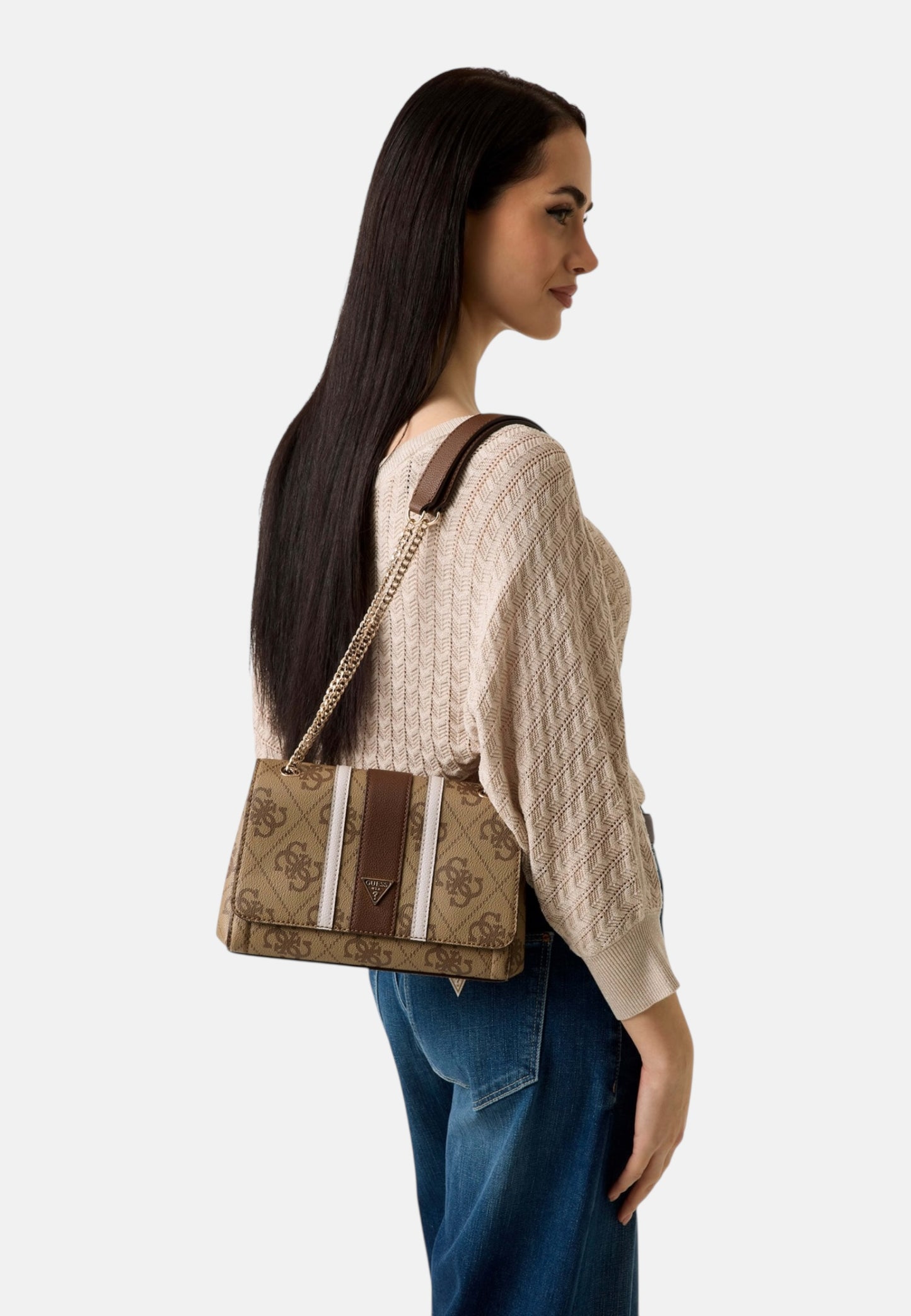 Borsa A Tracolla Donna Guess Convertible Xbody Flap Noelle Ii HWSS9672210