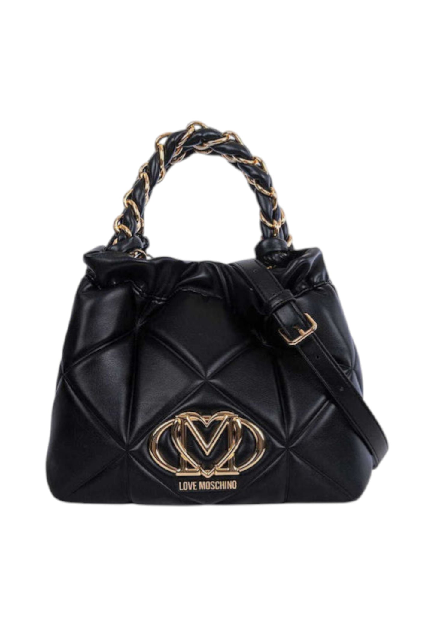 Borsa A Mano Donna Love Moschino A Secchiello Embossed  JC4115PP1OLC0