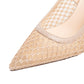 Sling Back  Donna Nero Giardini In Rete E Nappa  E615432DE