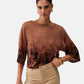 Maglia Scollo A Barca Donna Liu Jo Con Stampa  CA6355MA71N