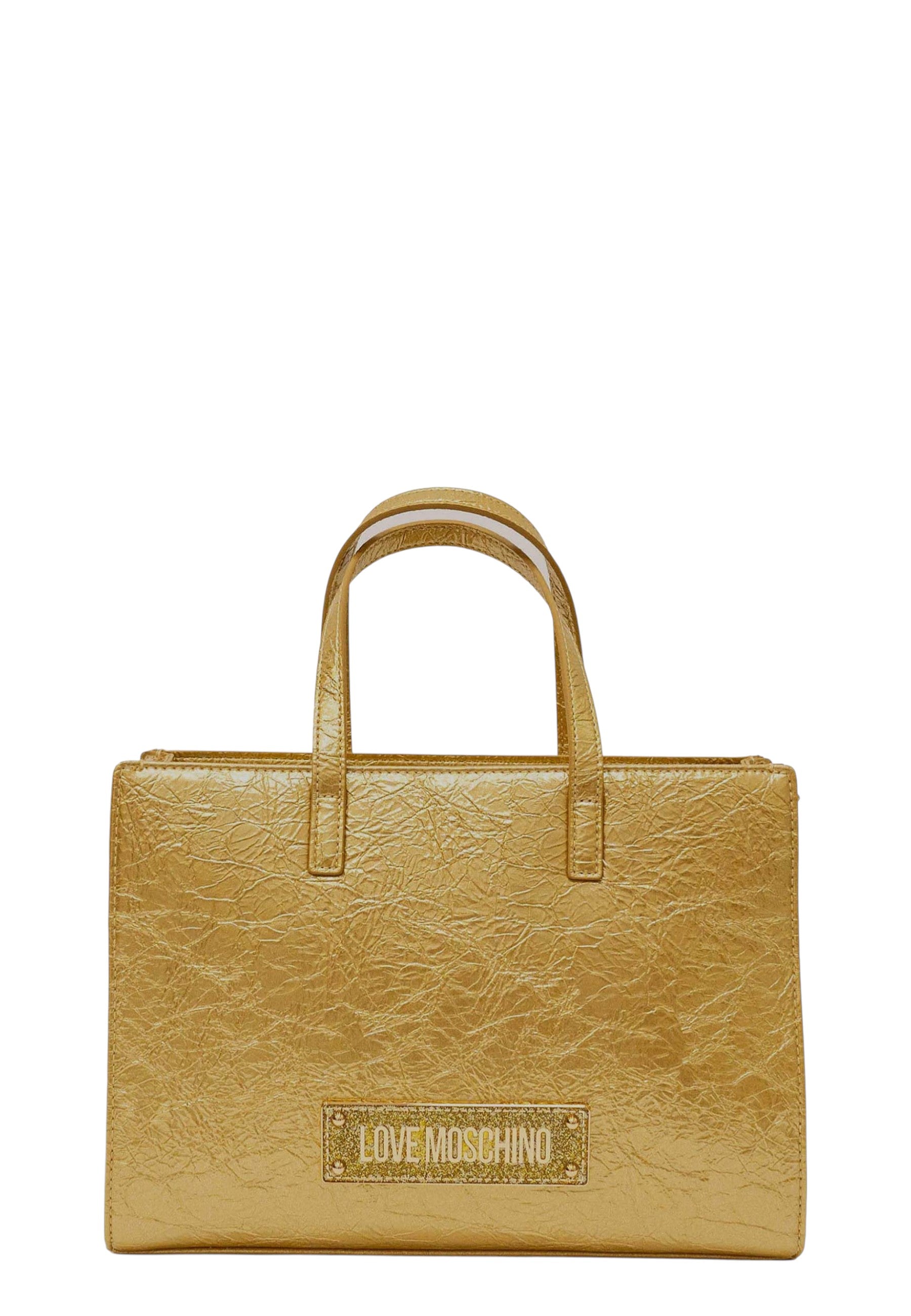 Moschino - Moschino Tie Me Small Hand Bag - Gold - U Moschino - Moschino Tie Me Small Hand Bag - Gold - U
