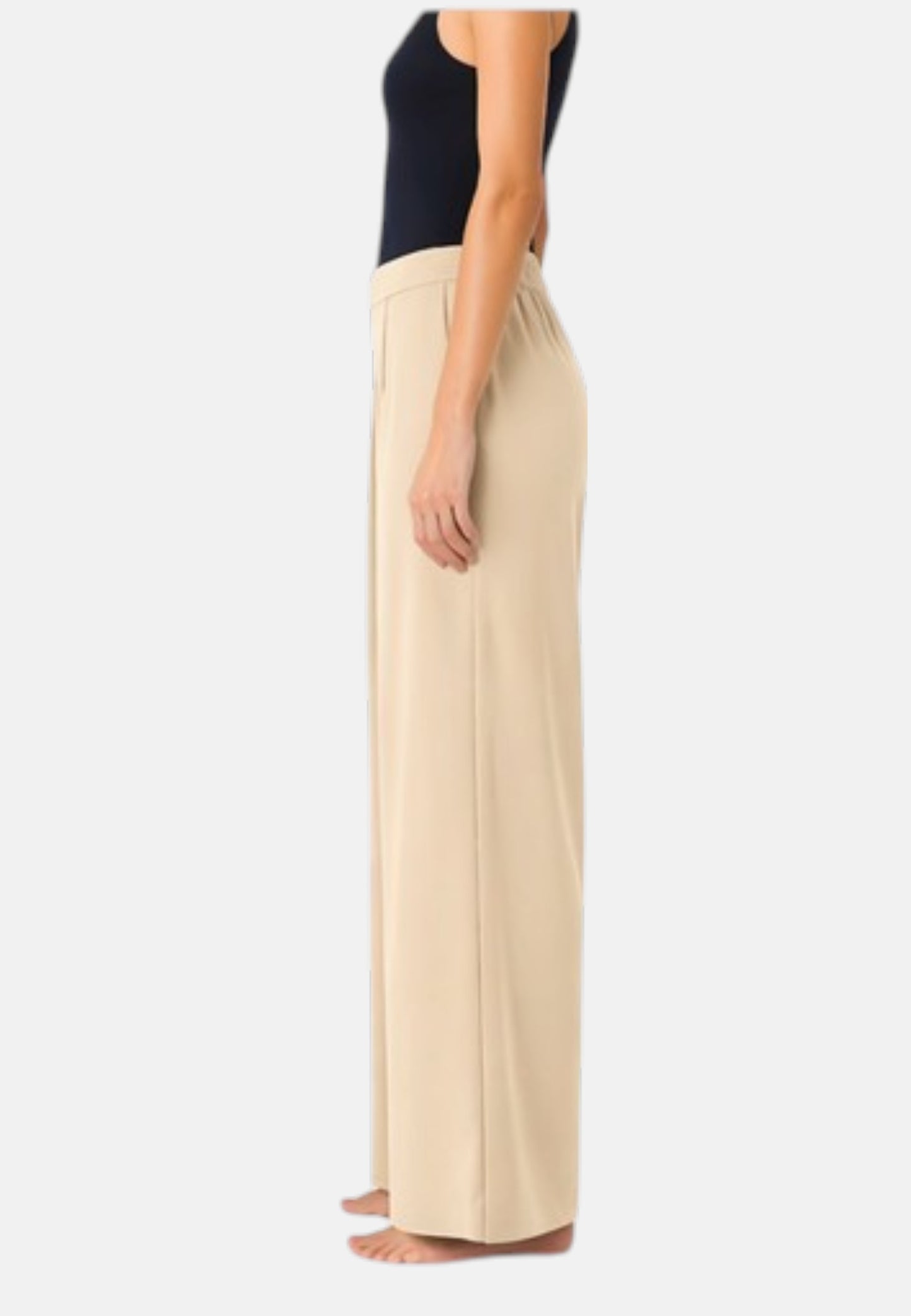 Pantaloni Wide Leg Donna Guess  Zoe Leaf E6GB04WP232
