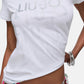 T-Shirt Manica Corta Donna Liu Jo Degrade Eco Line VA6171JS003