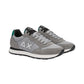 Sneakers Basse Uomo Sun68 Stile Running, Logo Ricamato, Nylon E Suede Tom Solid Z46101