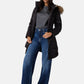 Piumino Lungo Donna Guess Con Cappuccio, Vera piuma New Marina W6BL37W4085