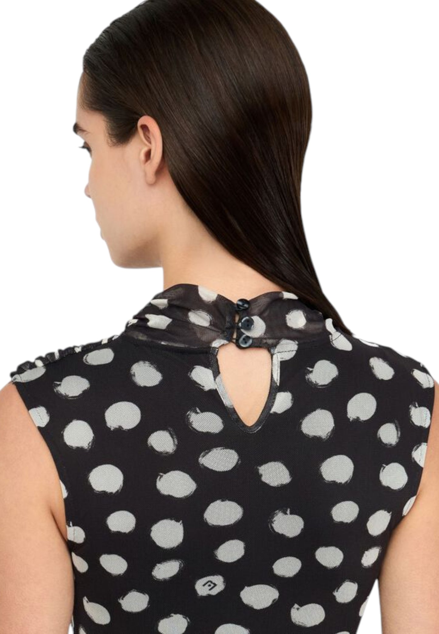 Vestito Corto Donna Liu Jo A Pois  UF5268JS007