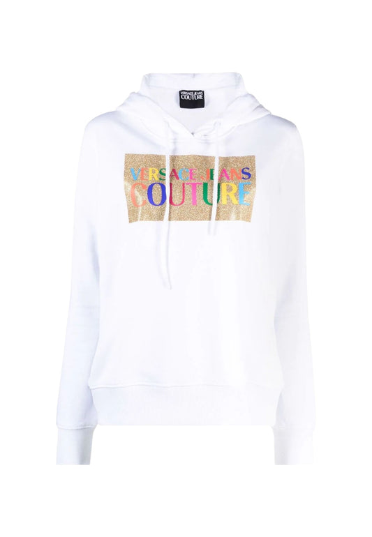 Felpa Con Cappuccio Donna Versace Jeans Couture   71HAIT07