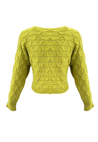 Maglione A Girocollo Donna Denny Rose Cropped  321ND53035