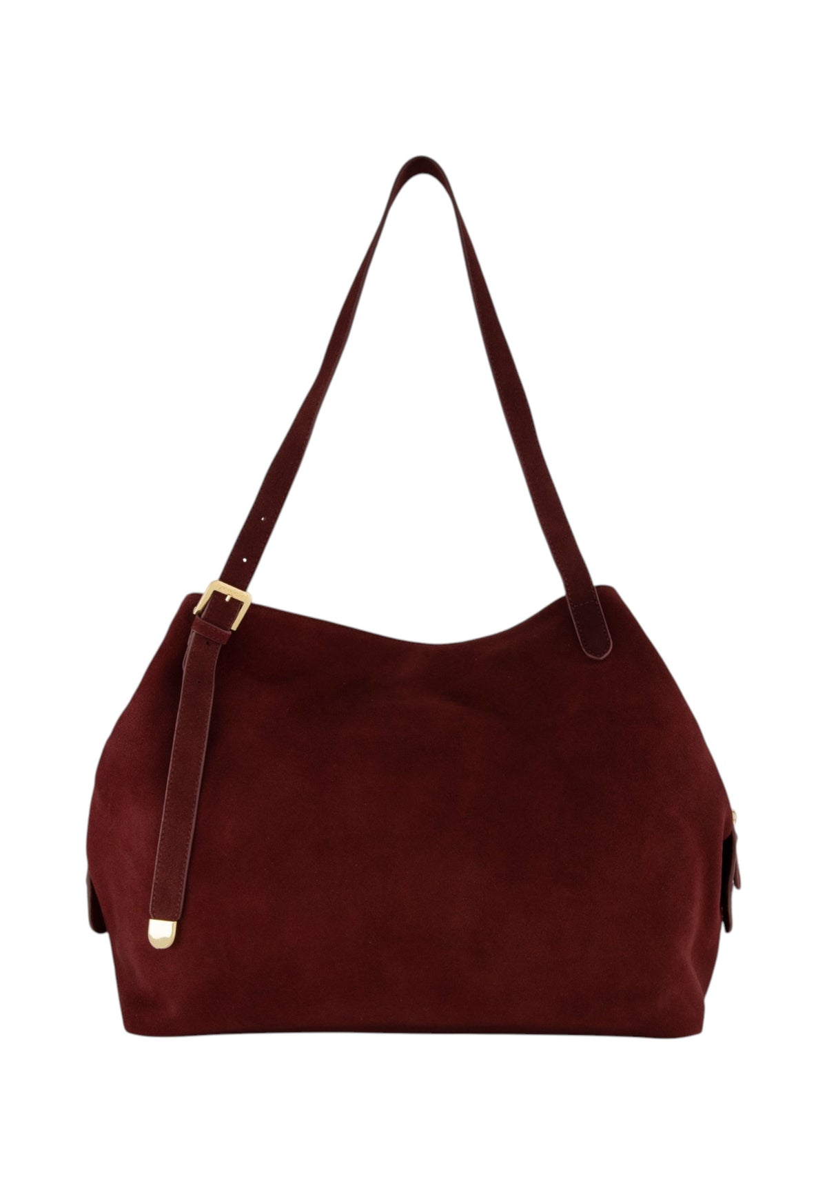 Borsa A Spalla Donna Braccialini Shopper, Manico doppio, Chiusura con zip, Due tasche interne, una con zip e una aperta, Finitura effetto camoscio, Dimensioni: 35 x 15.5 x 30 Cm Sara B19373PP