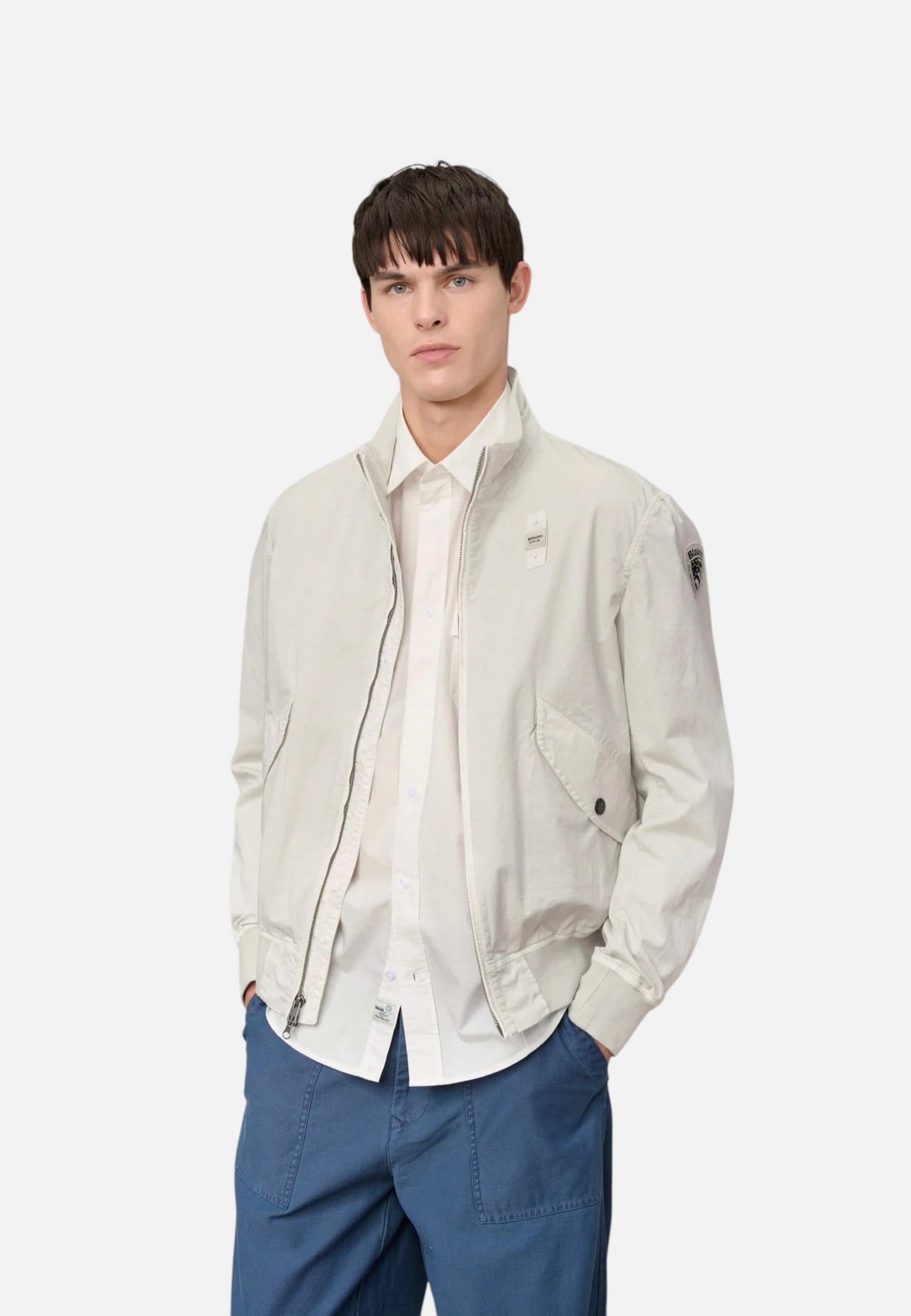 Giacca Leggera Uomo Blauer  Badger Dyed 26SBLUC04139