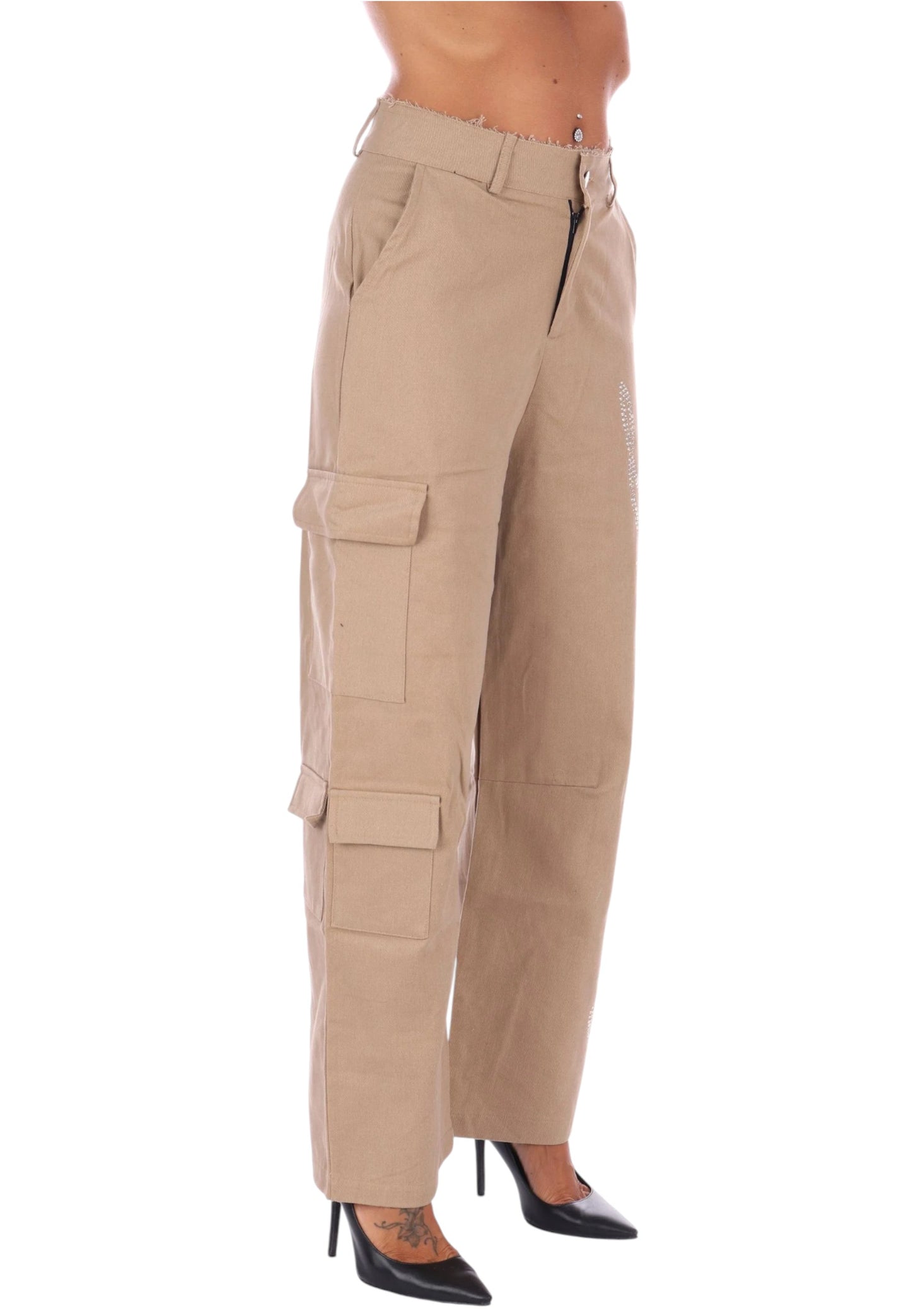 Pantaloni Cargo Donna Disclaimer   25IDS55179