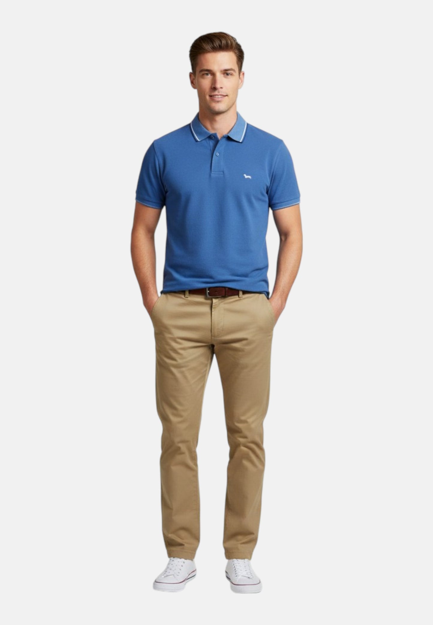Polo Manica Corta Uomo Harmont & Blaine Oxford  LRQ477021926