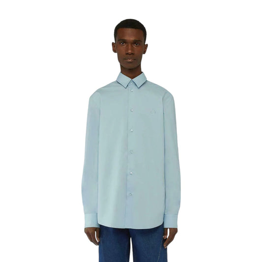 Camicia Manica lunga Uomo Trussardi  Popeline Stretch 52C00305-1T006268
