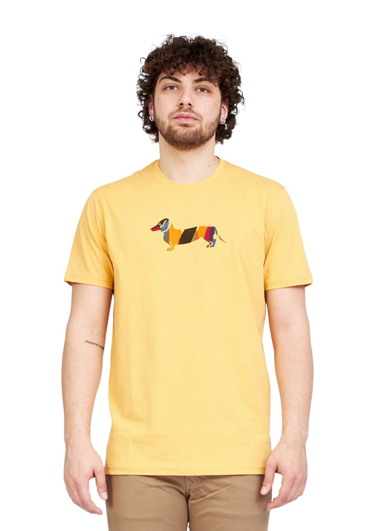 T-Shirt Manica Corta Uomo Harmont & Blaine  Con Logo Stampato IRJ003021223