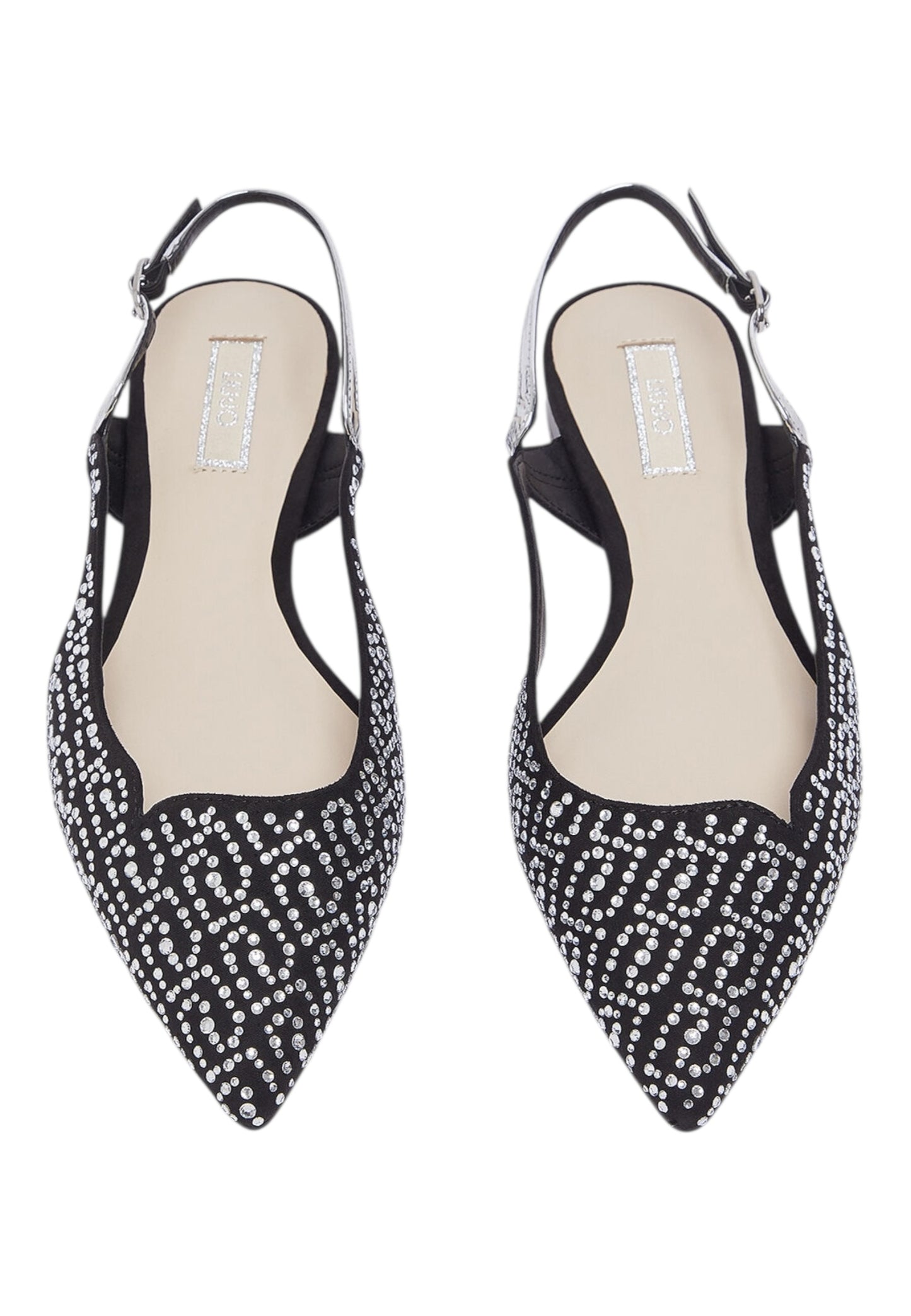 Ballerine  Donna Liu Jo Microfibra Strass Vivien 07 SA6029TX527