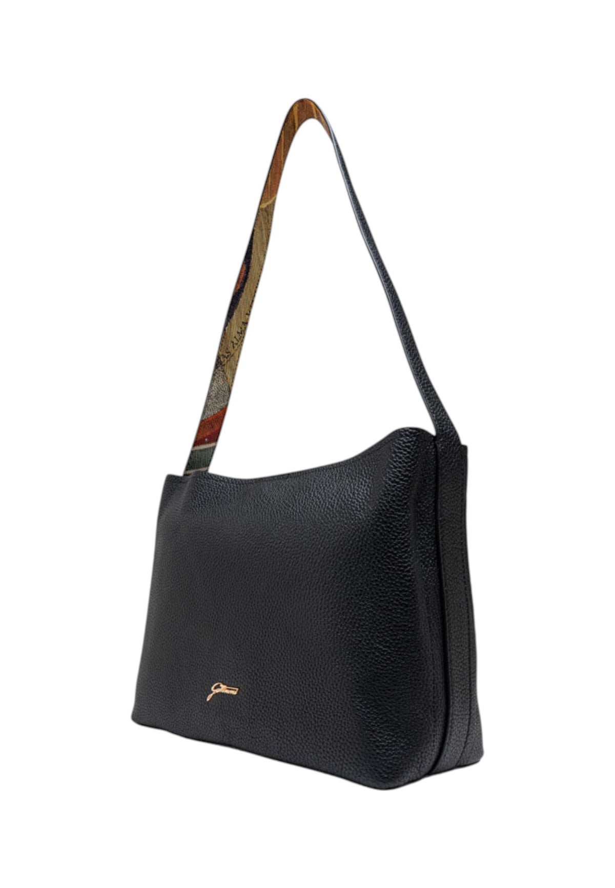 Borsa A Spalla Donna Gattinoni Linea Hellen, Pelle con finiture in similpelle, Formato grande, Hobo Hellen BIGH48273WHN