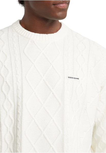 Maglione A Girocollo Uomo Guess  Gj Cable M5BR04Z0561
