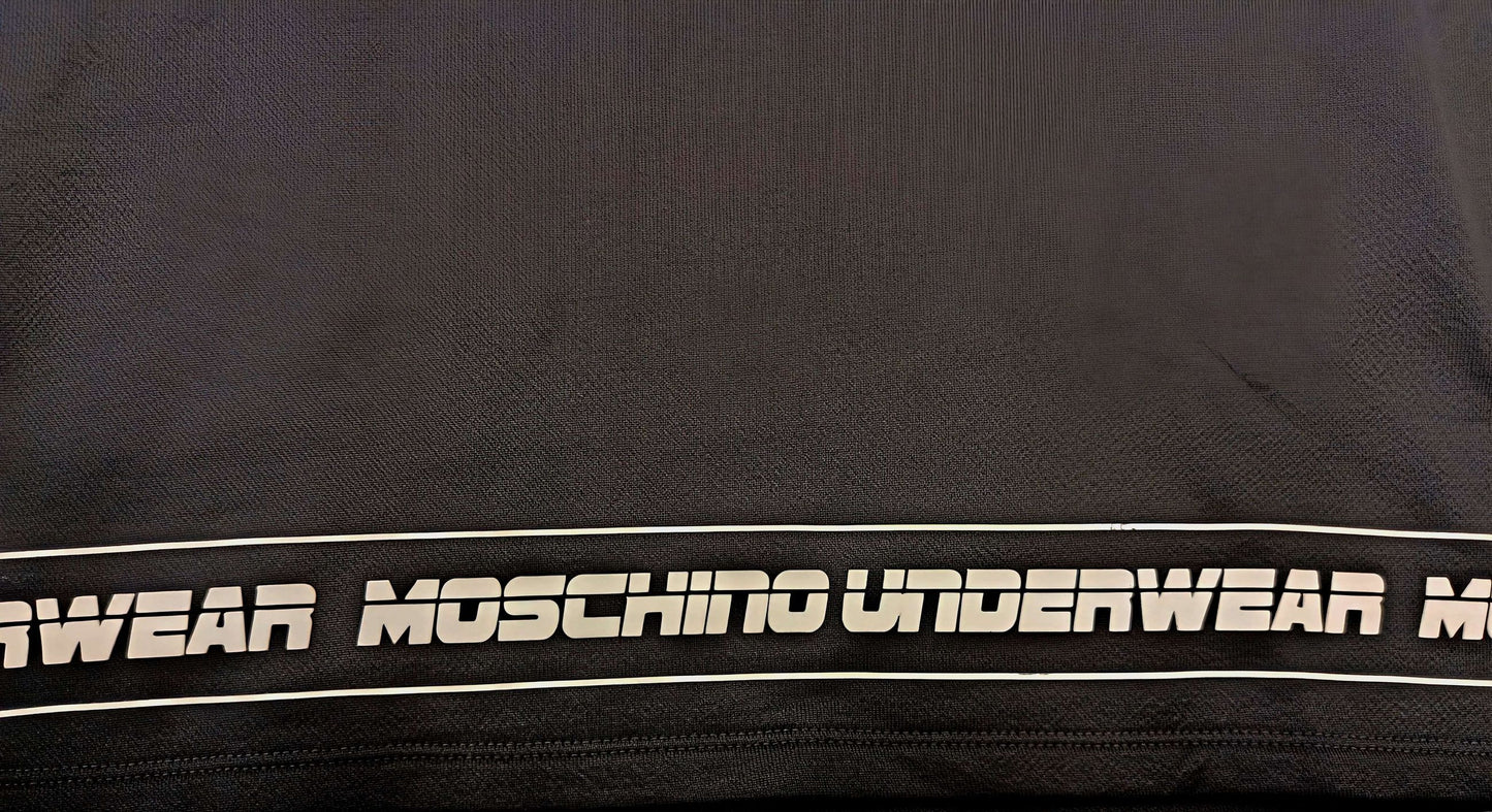 Felpa A Girocollo Donna Moschino Crop  V17339029