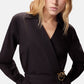 Tuta Jumpsuit Manica lunga Donna Pinko Con Pantaloncini Comfort Popeline Shyla 106604A35Q