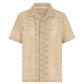Camicia Manica Corta Uomo Guess  Lattice Knit M6GP46K3236