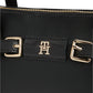 Borsa A Spalla Donna Tommy Hilfiger Mini Tote Th Buckle AW0AW19034
