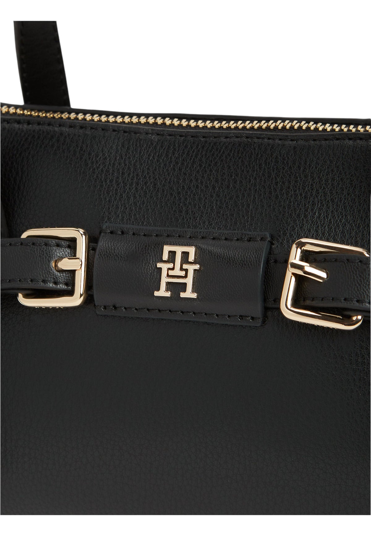 Borsa A Spalla Donna Tommy Hilfiger Mini Tote Th Buckle AW0AW19034