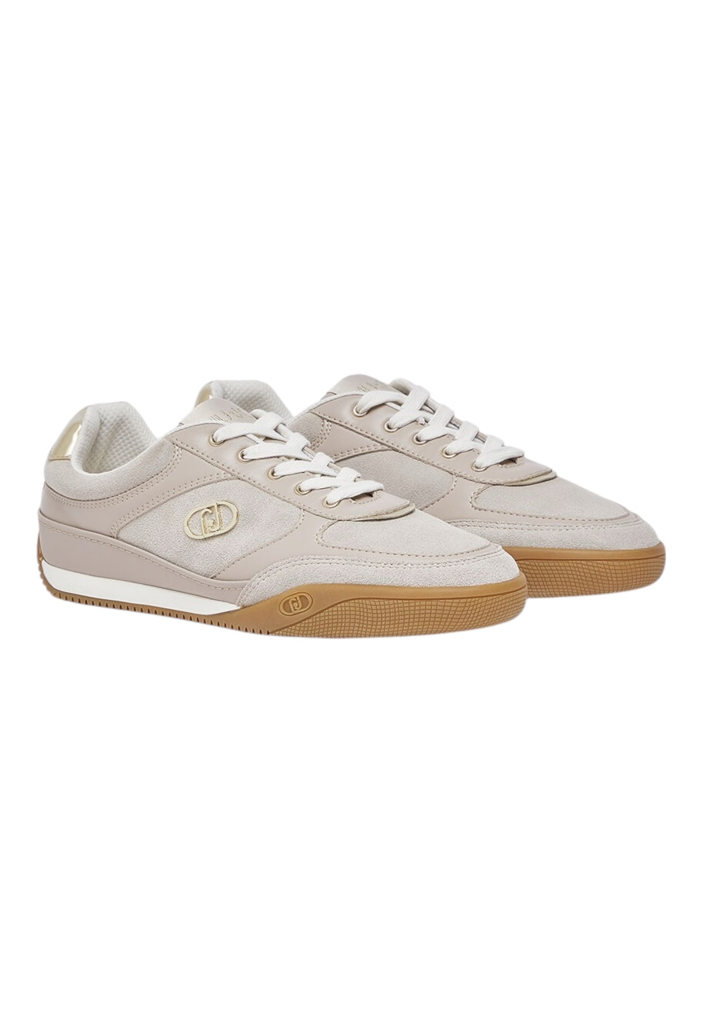 Sneakers Basse Donna Liu Jo In Camoscio Bovino/Pelle Di Vitello Lewis 01 BA6039PX310