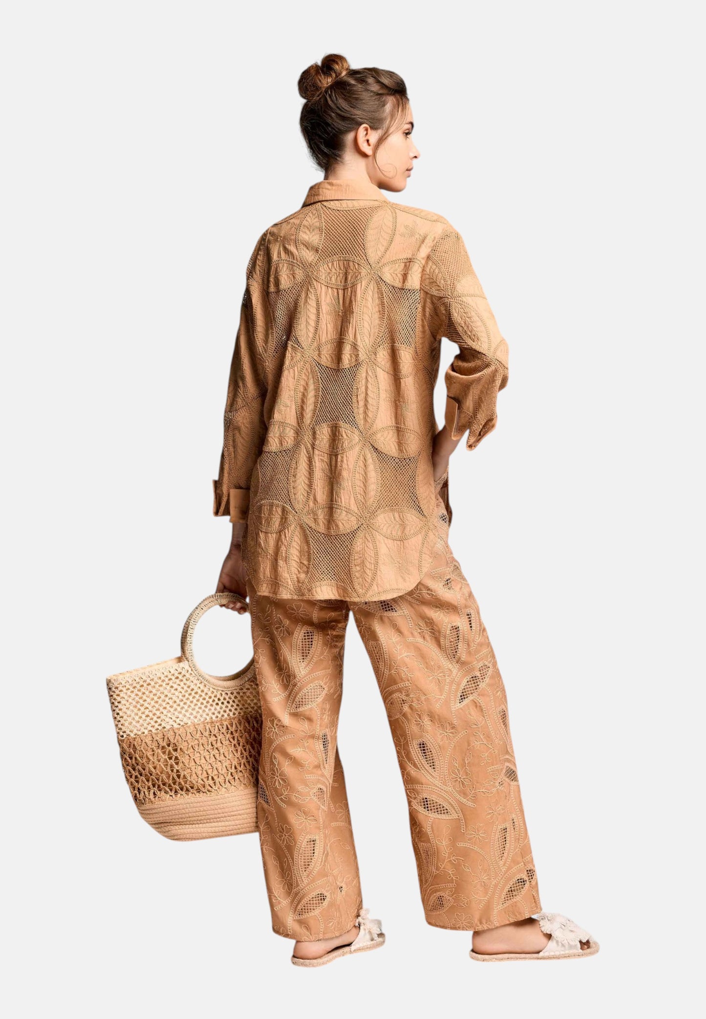 Pantaloni Wide Leg Donna Iconique Palazzo Star IC26-010