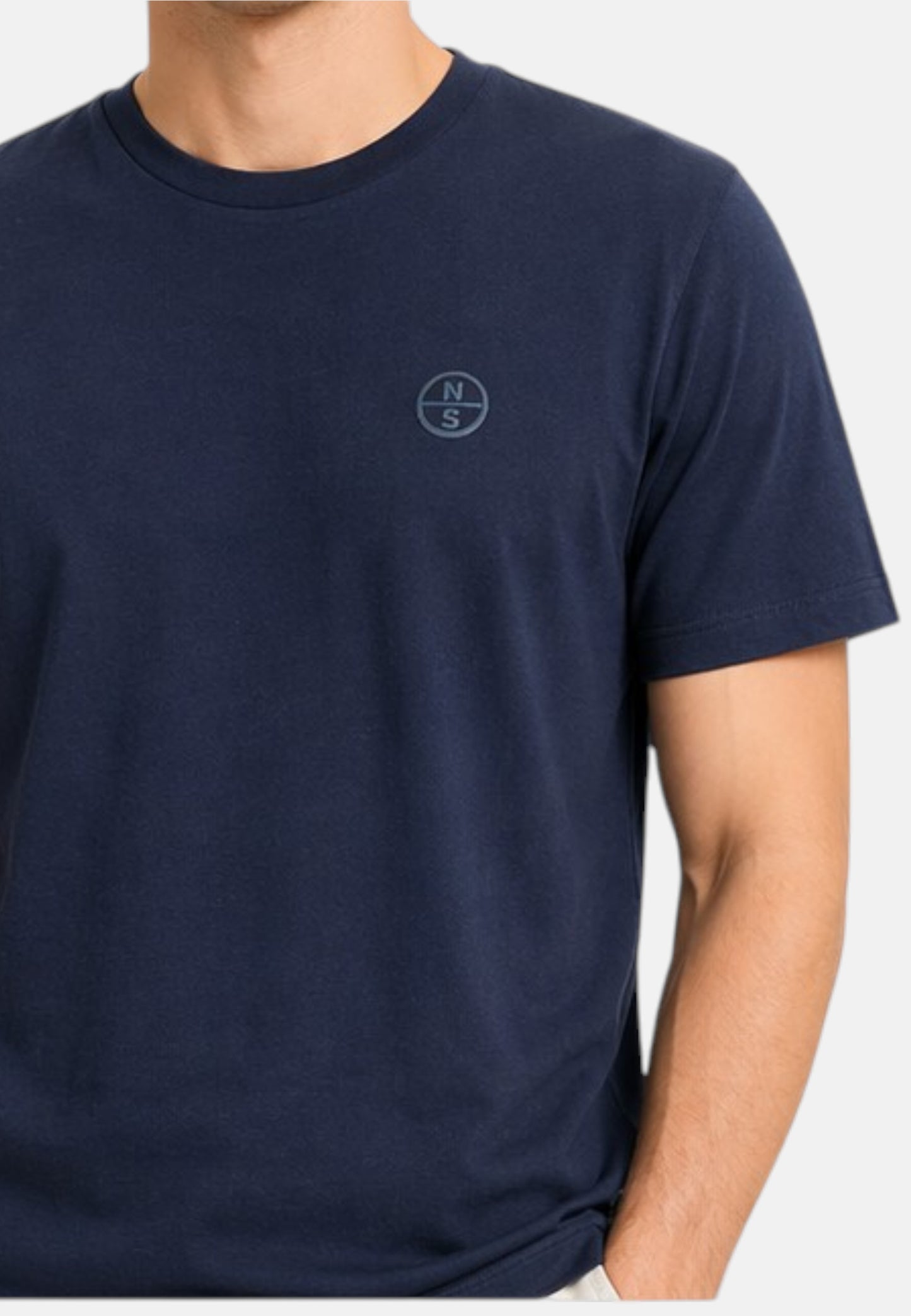 T-Shirt Manica Corta Uomo North Sails Con Stampa  693158