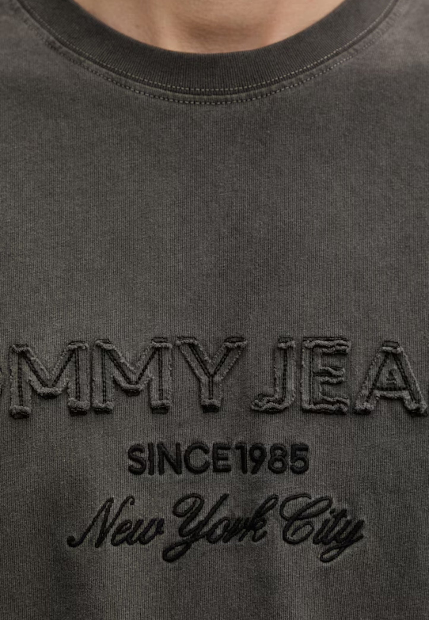 T-Shirt Manica Corta Uomo Tommy Jeans  Tjm 90S New Classic DM0DM22545