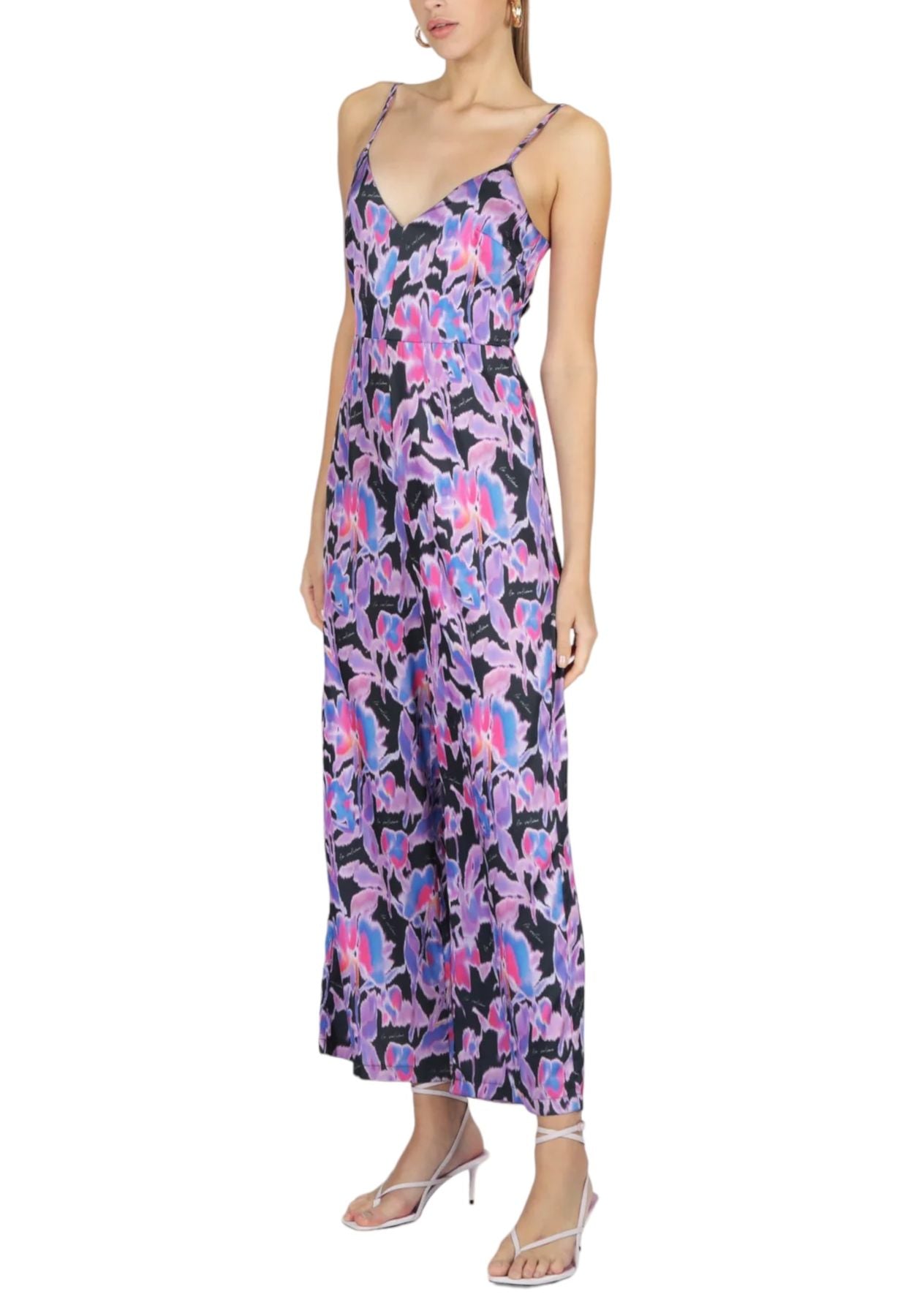 Tuta Jumpsuit Senza Maniche Donna Le Volière   WS23J310