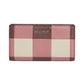 Portafoglio  Donna Coccinelle Motivo Vichy Metallic Vichy Patch E2VWR11F101